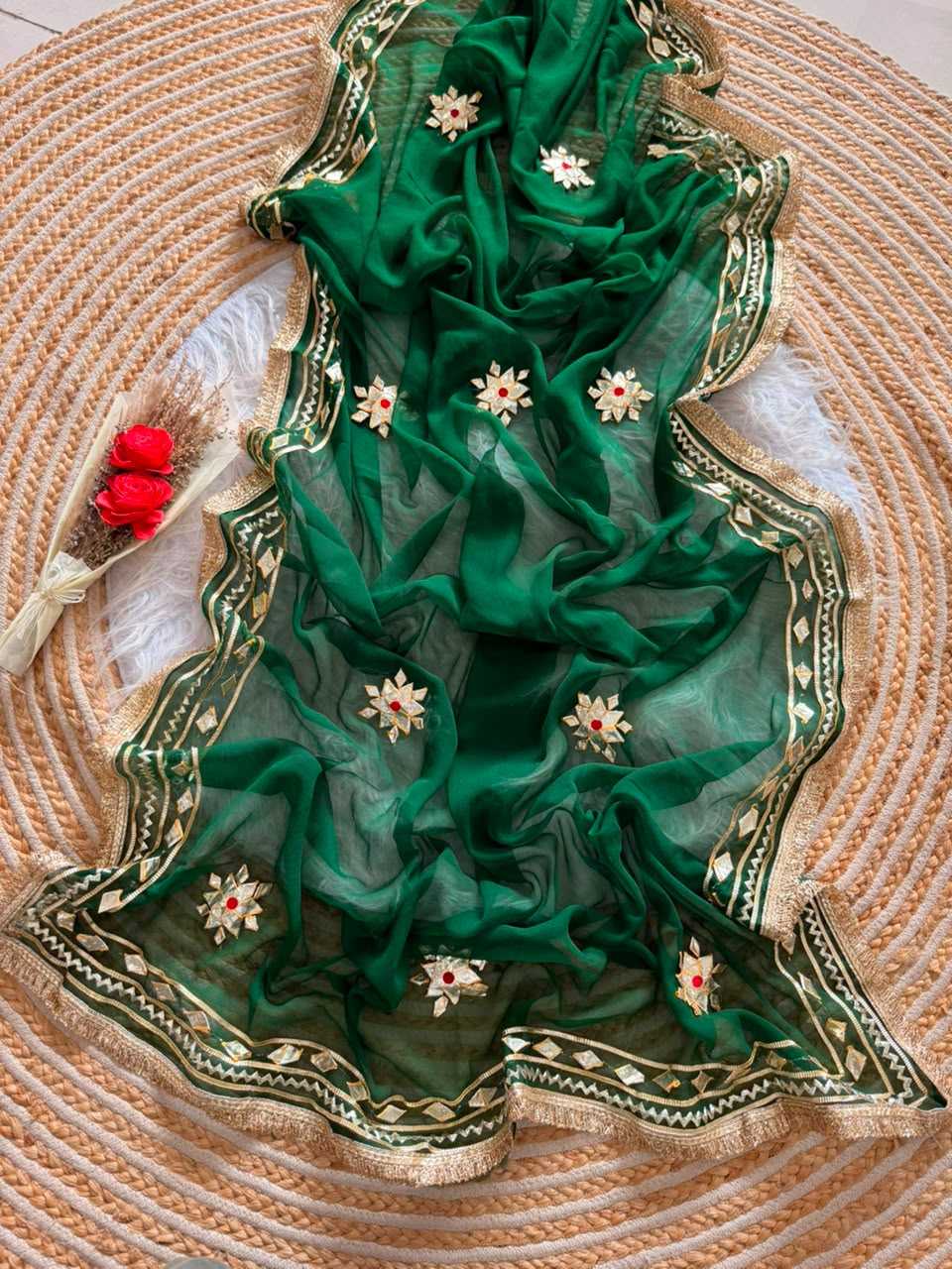 Mahek Georgette Saree