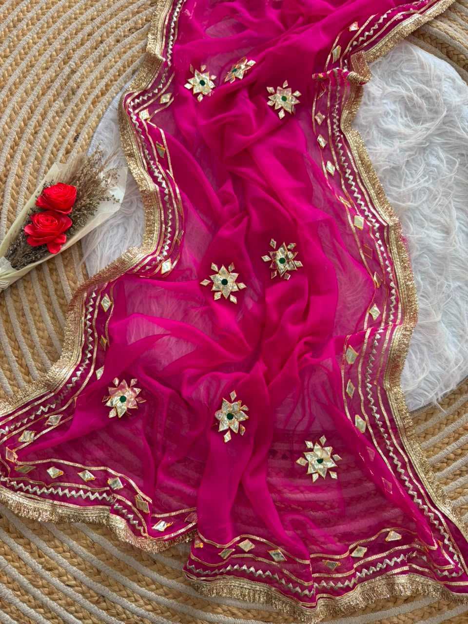 Mahek Georgette Saree