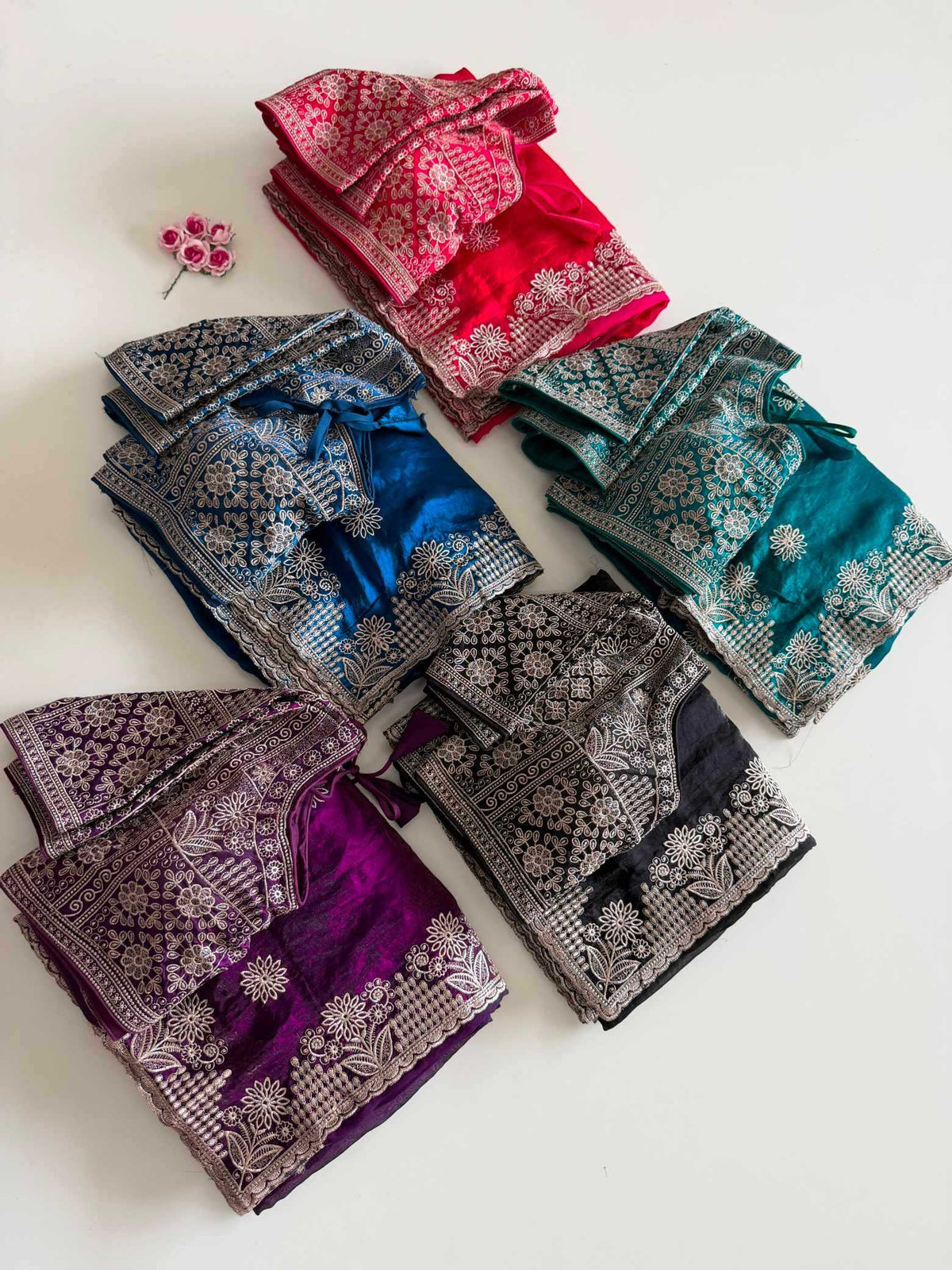 Nilofer Satin Silk Soft Saree