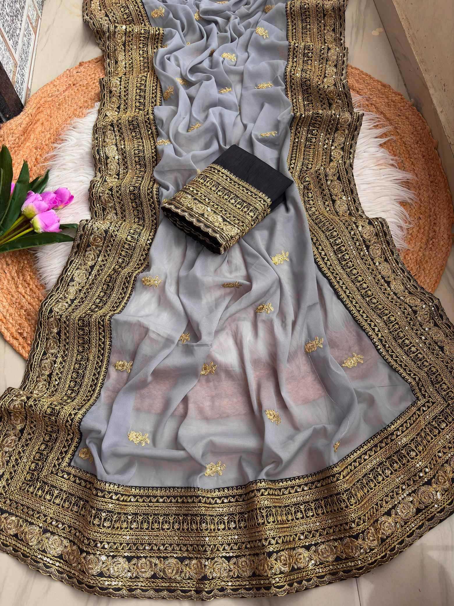 Pure Silk Designer Saree