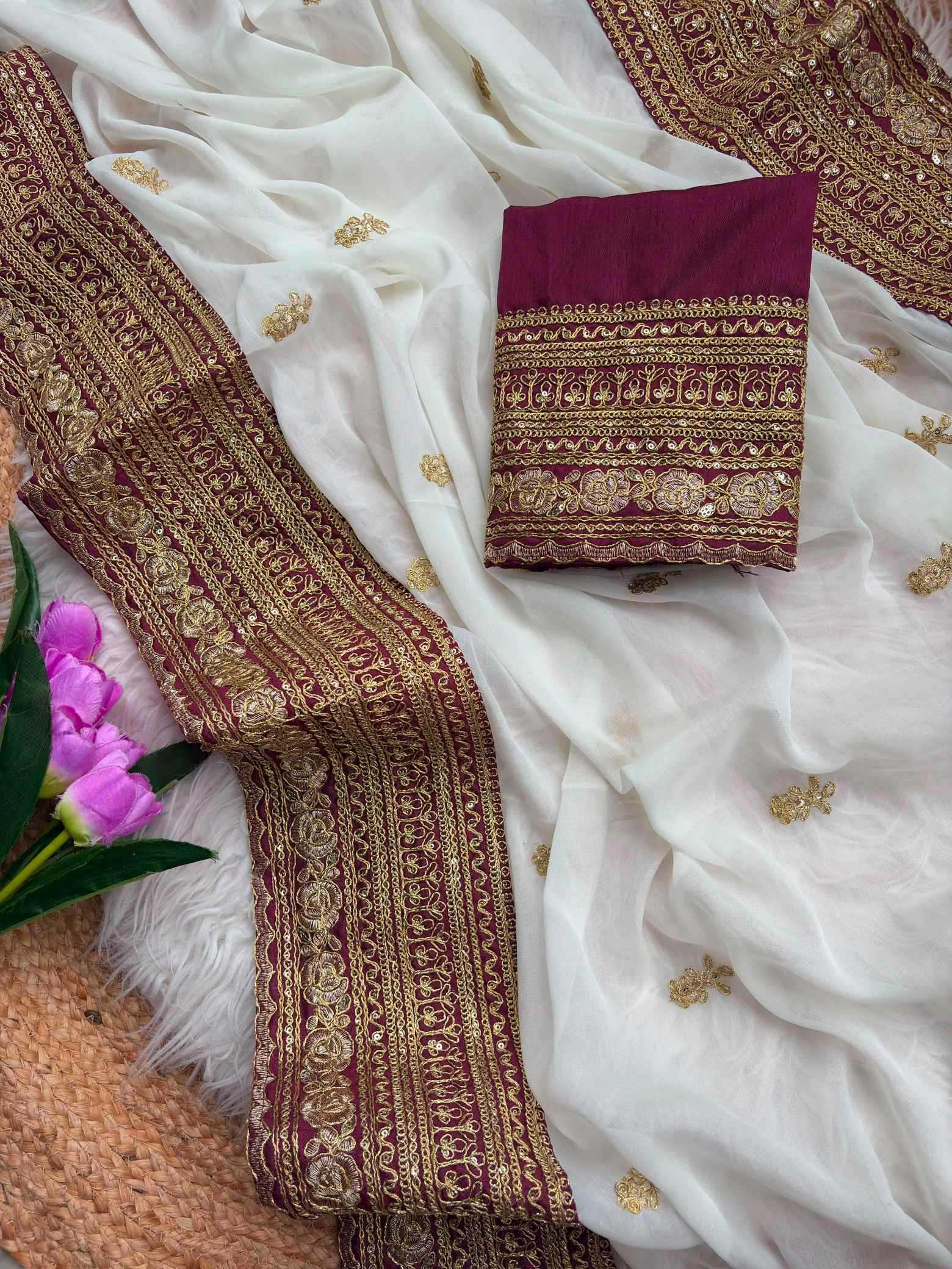 Pure Silk Designer Saree