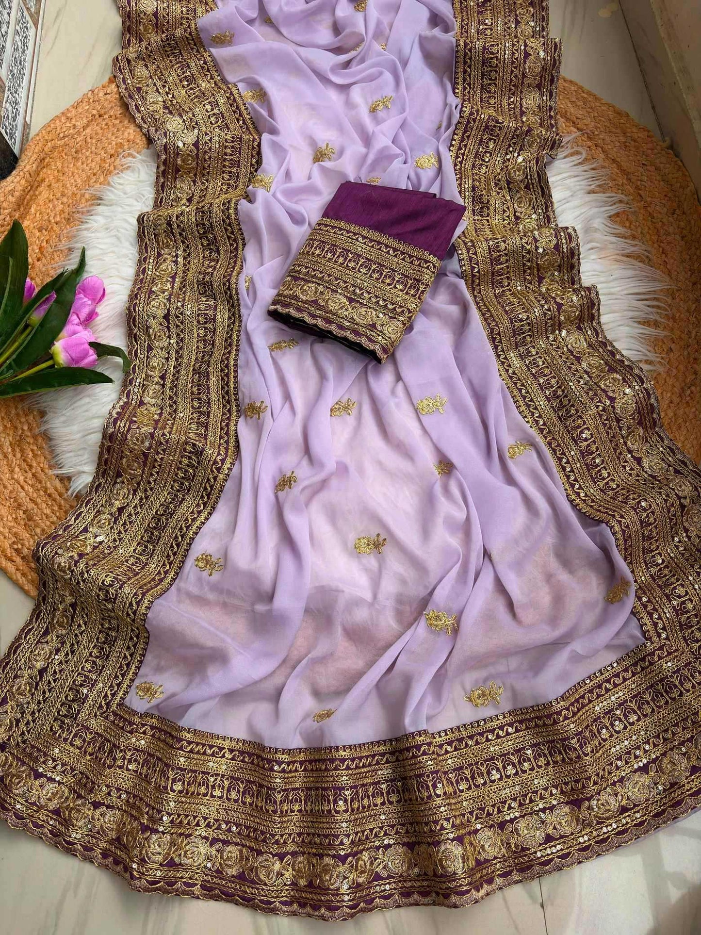 Pure Silk Designer Saree