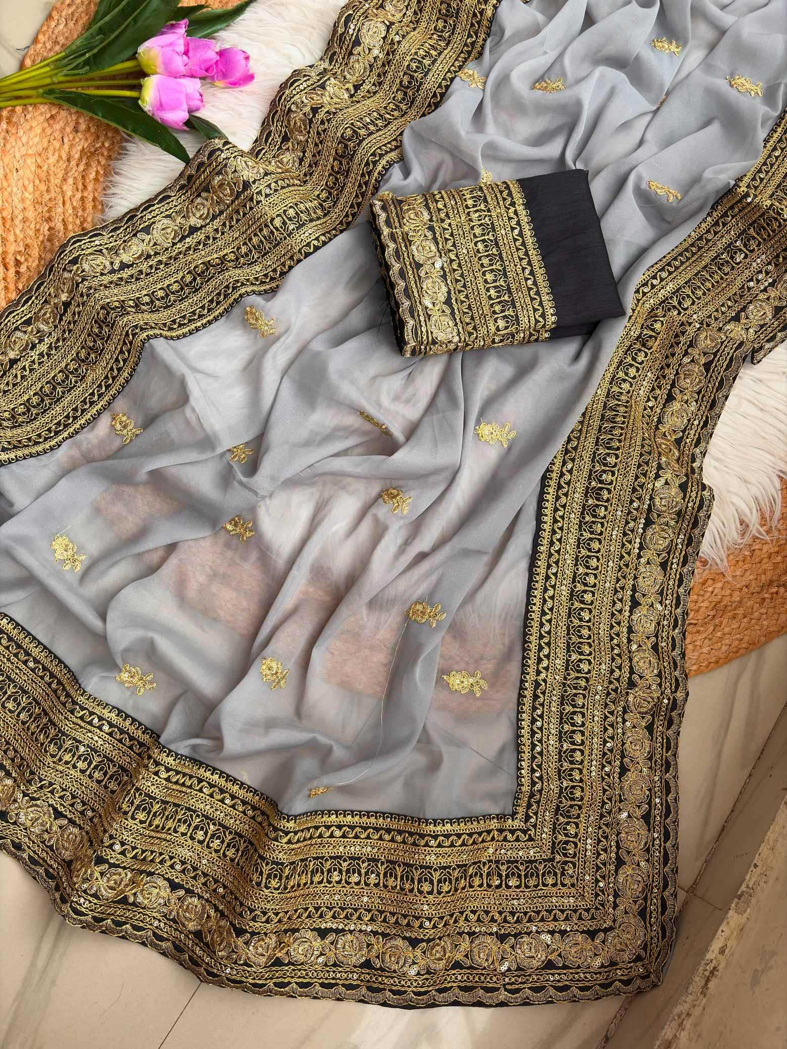 Pure Silk Designer Saree