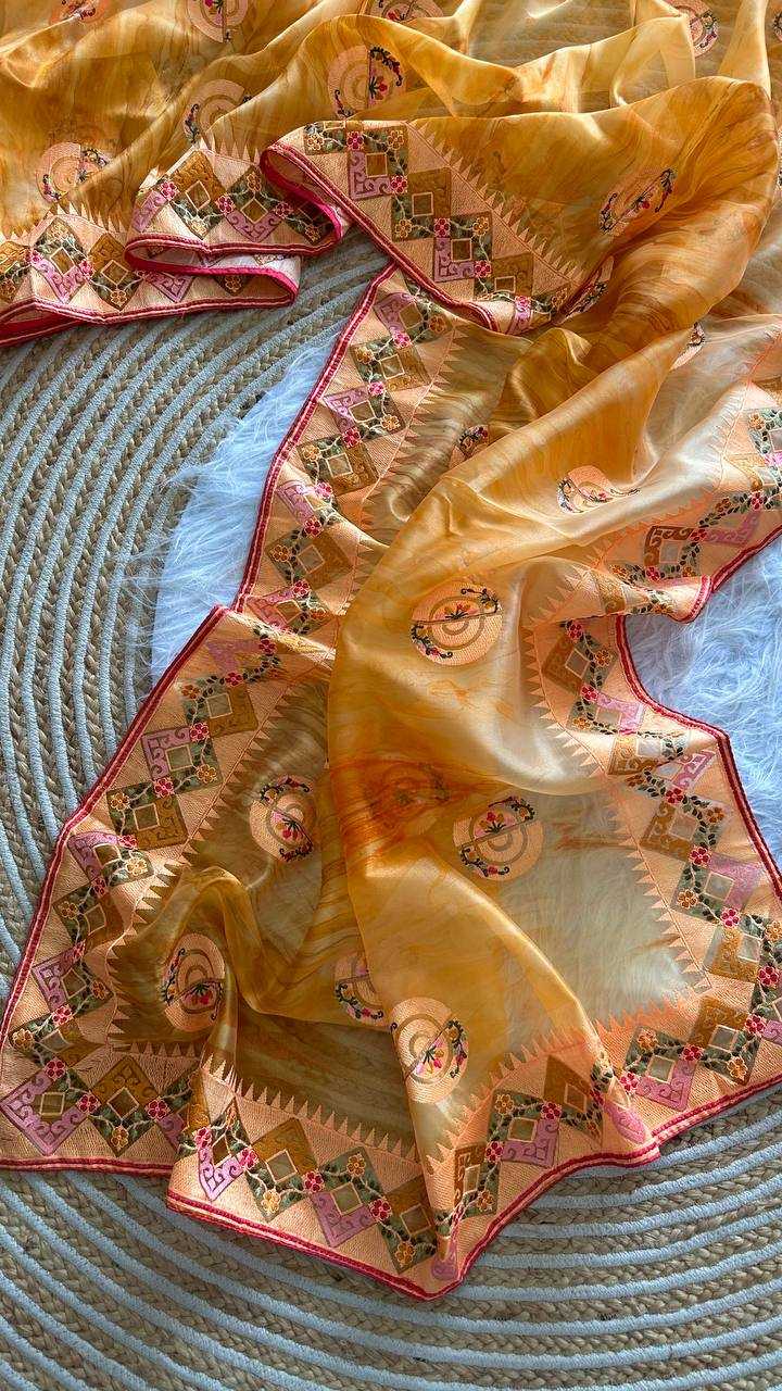 Organza Silk Saree