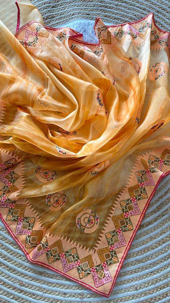 Organza Silk Saree