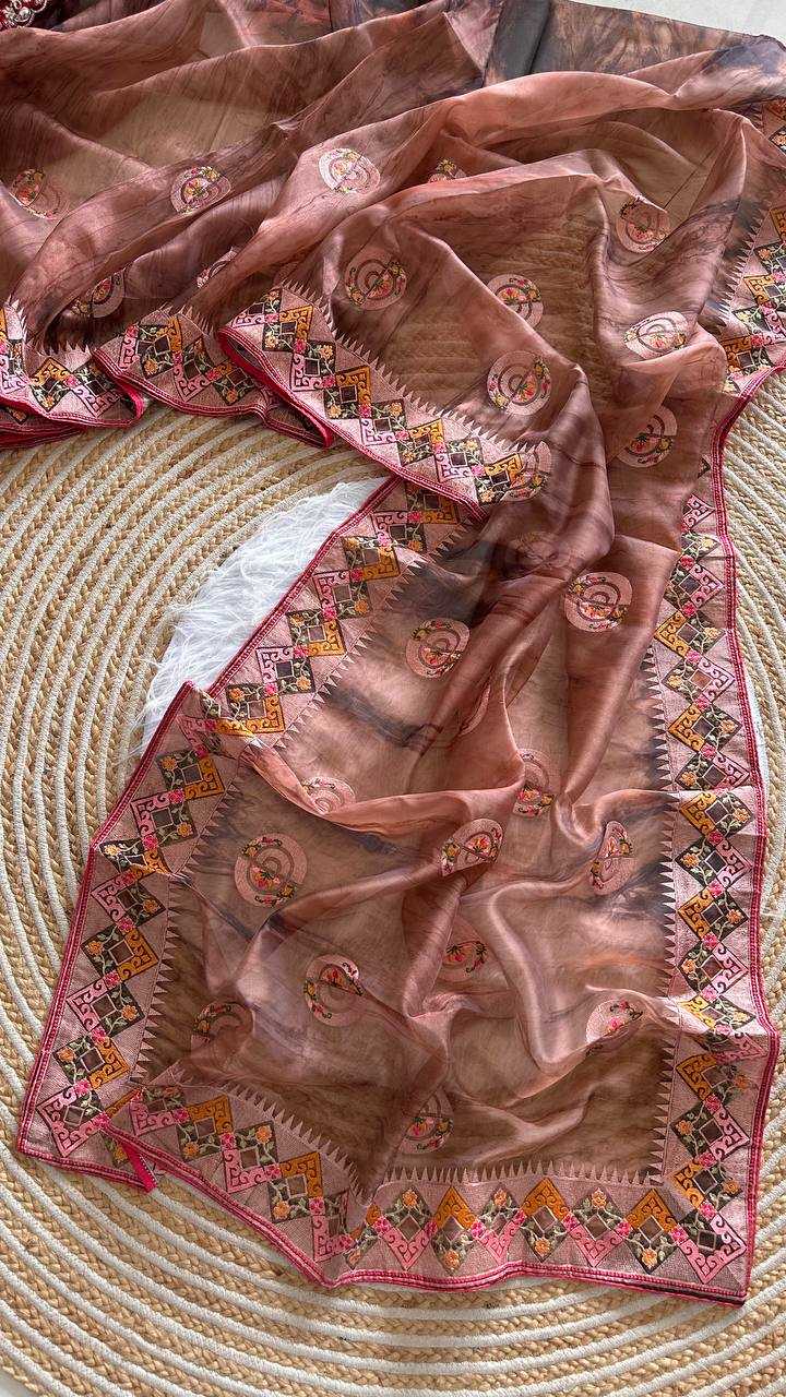 Organza Silk Saree