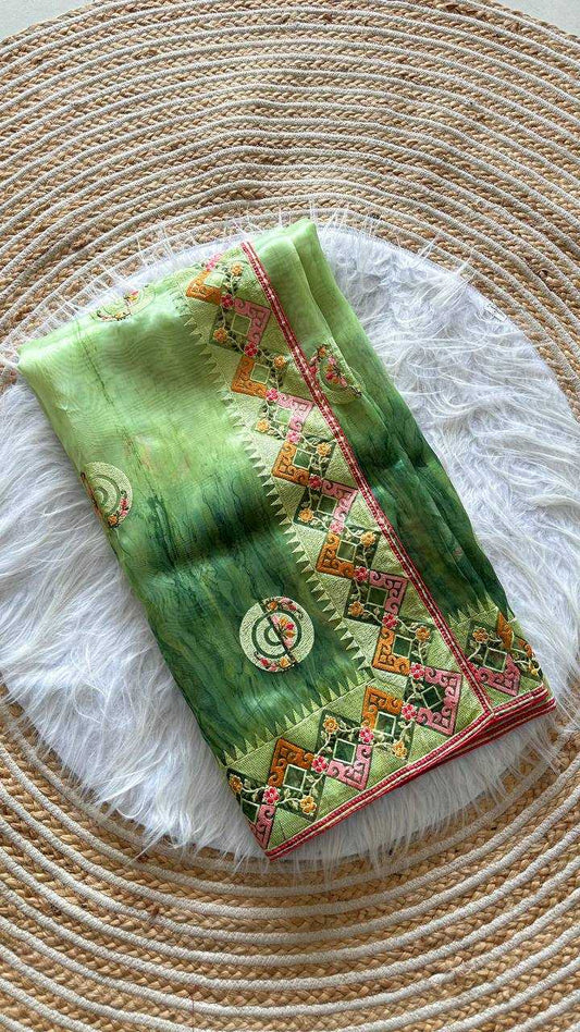 Organza Silk Saree