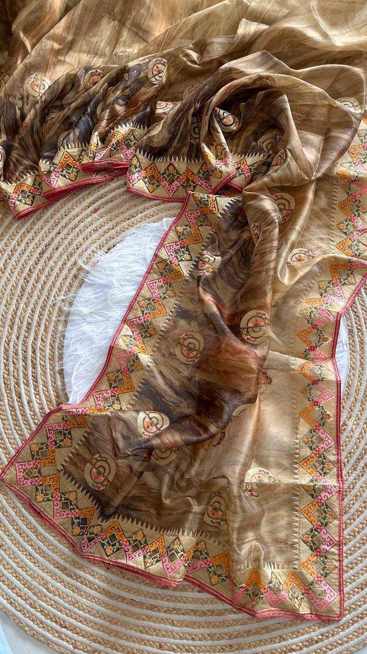 Organza Silk Saree