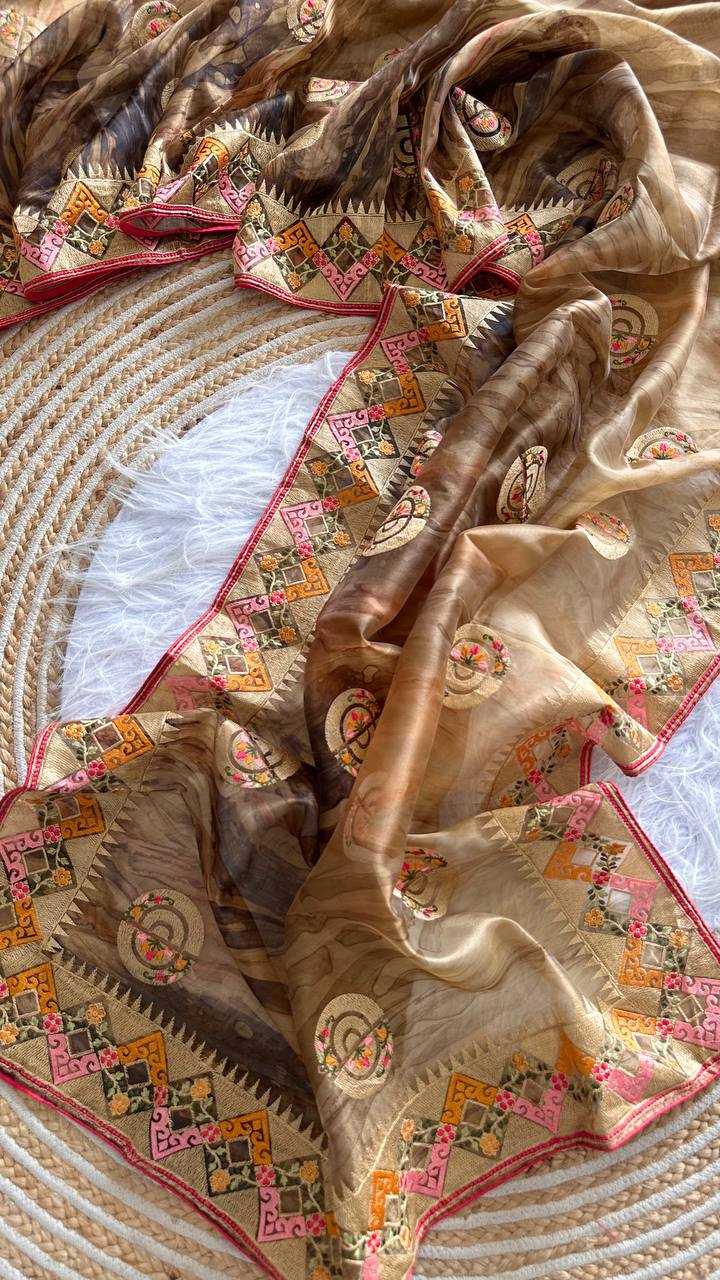 Organza Silk Saree