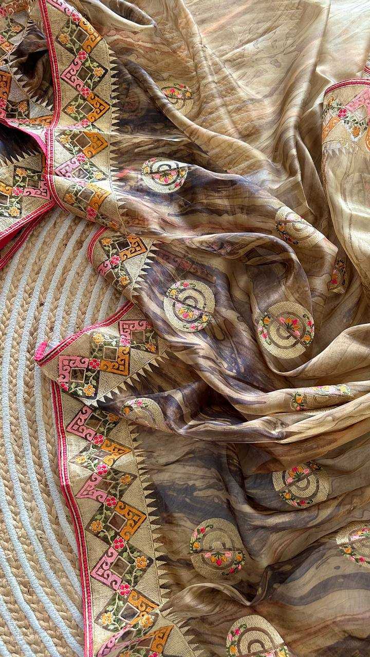 Organza Silk Saree
