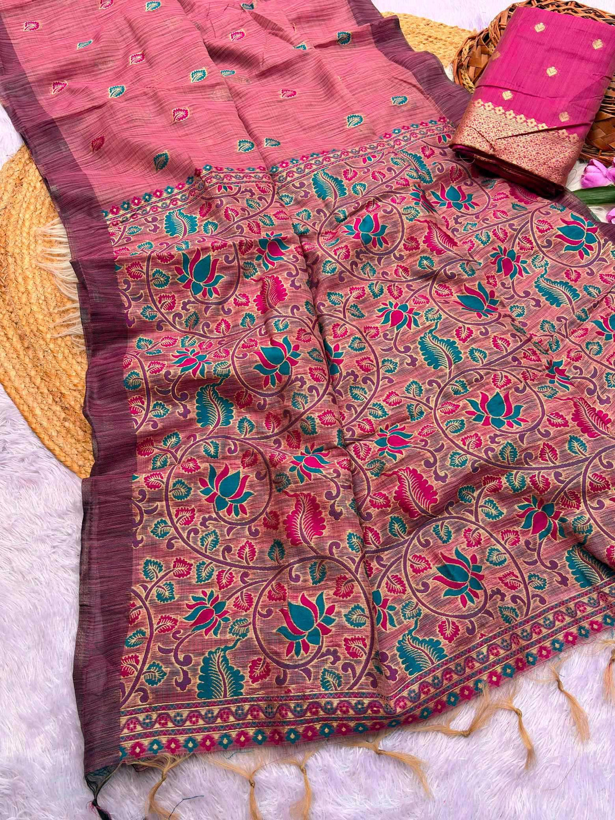 Pure Silk Designer Saree