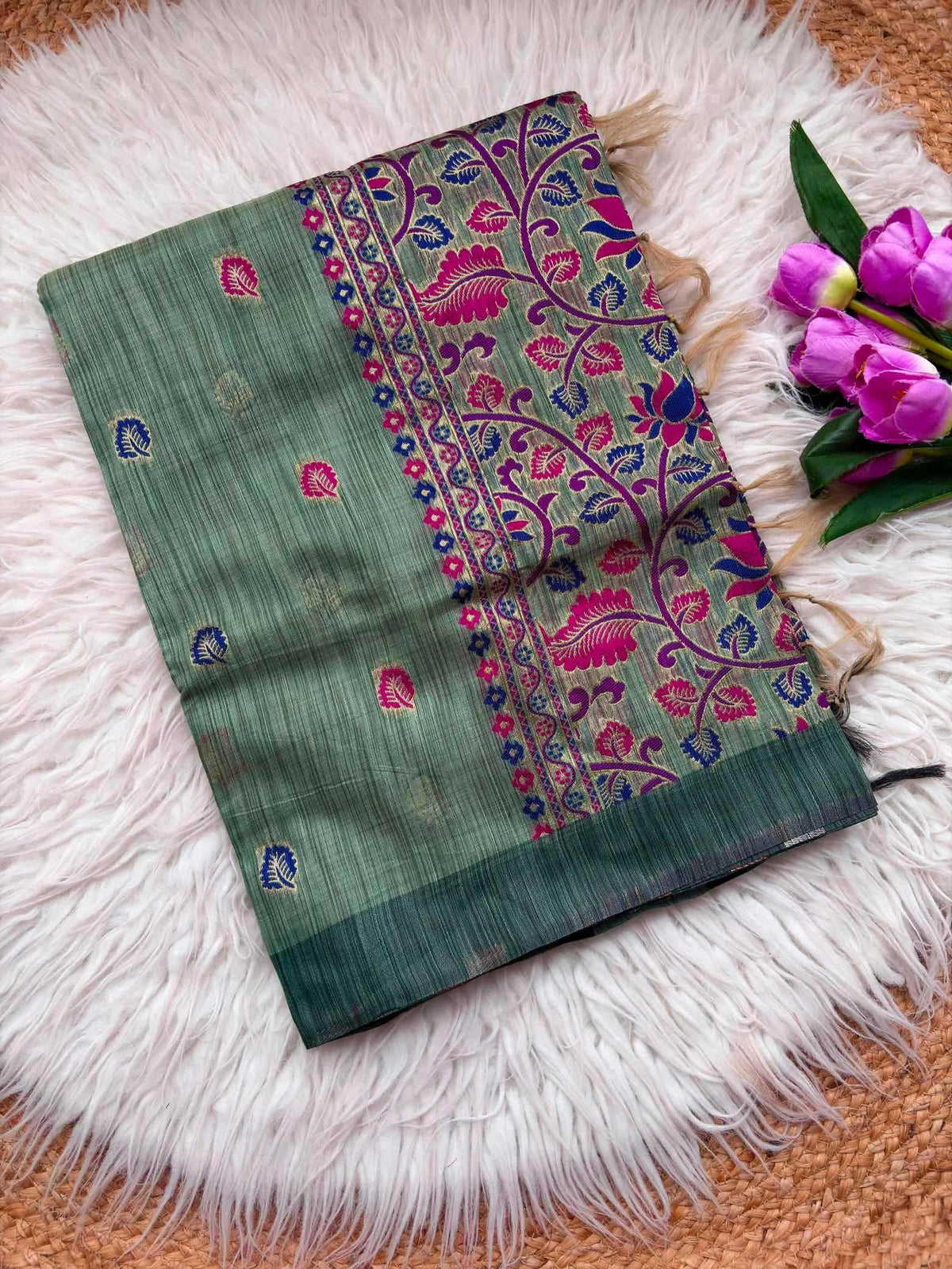 Pure Silk Designer Saree