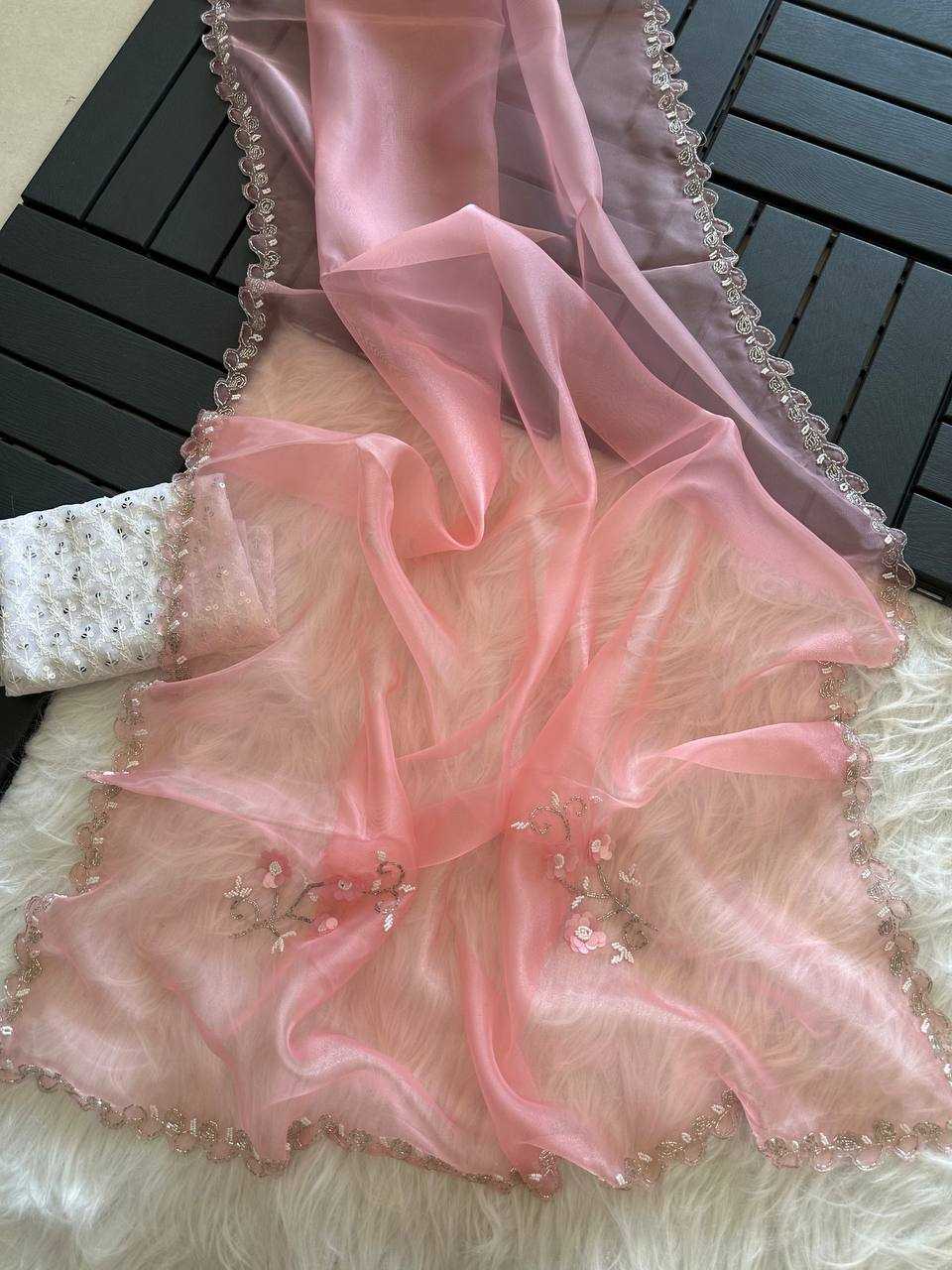 Organza Silk Designer Saree