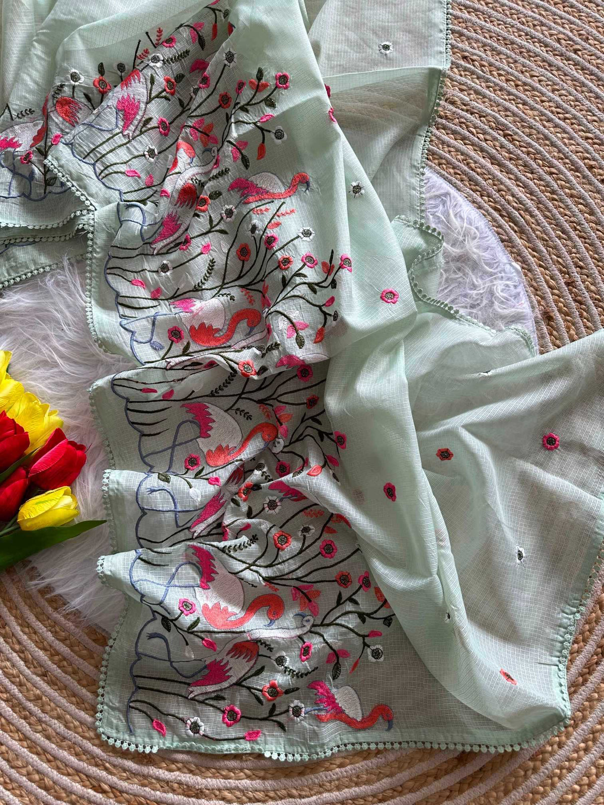 Tasha Soft Kota Designer Saree
