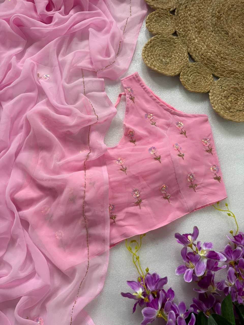 Georgette Party Wear Saree