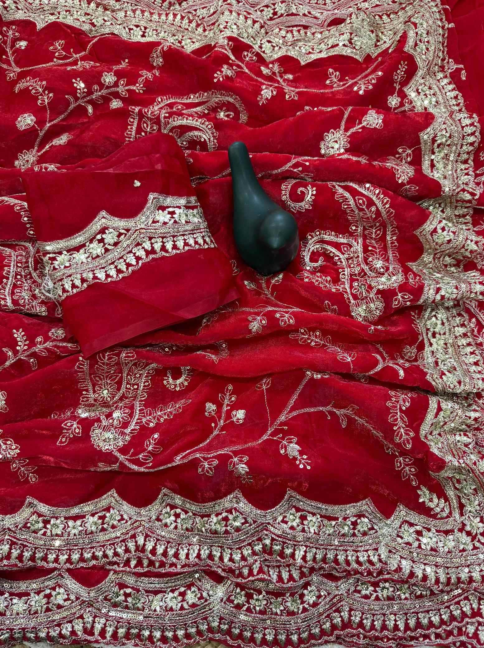 Space Silk Designer Saree