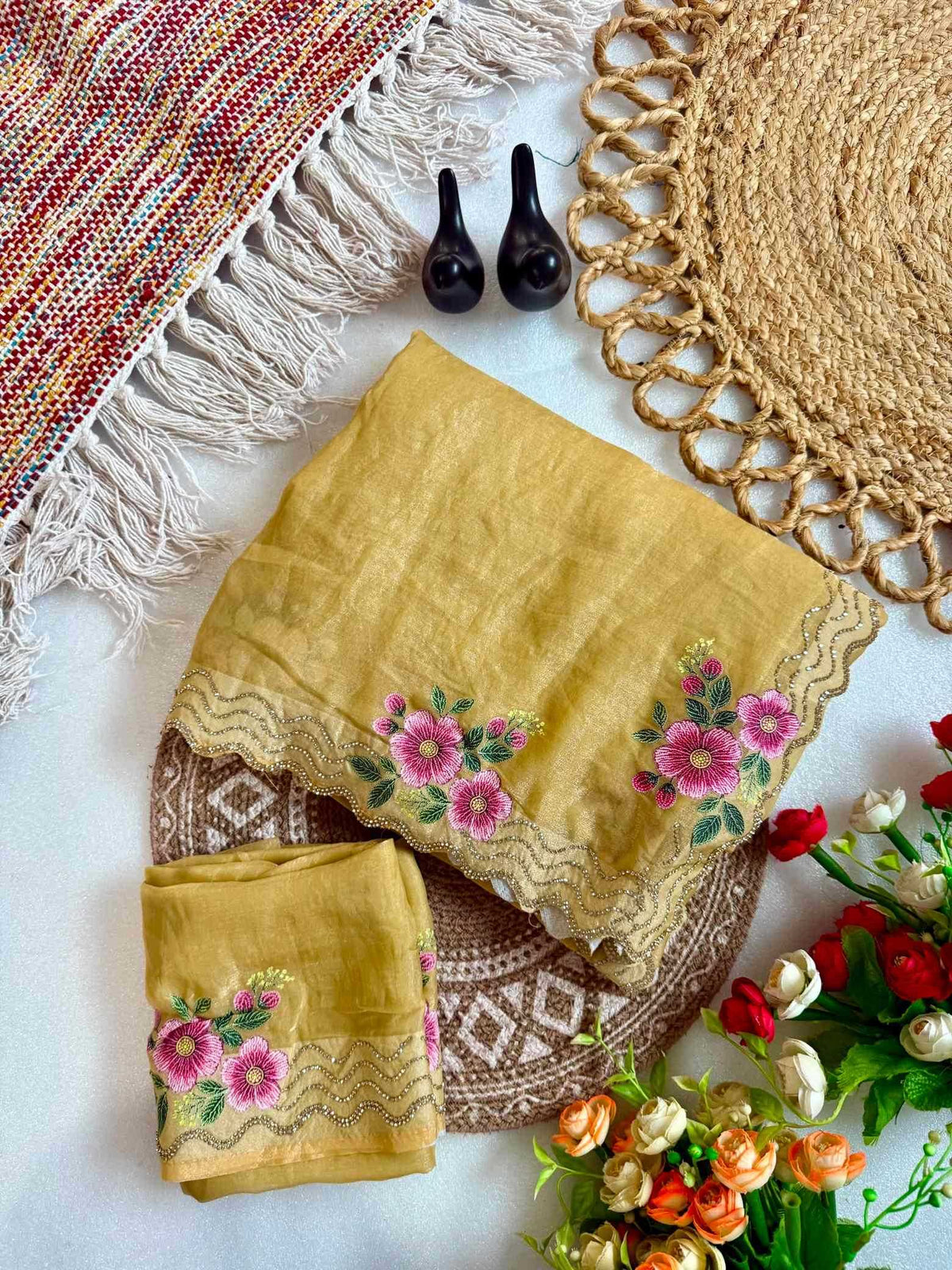 Akshvini Satin Designer Saree