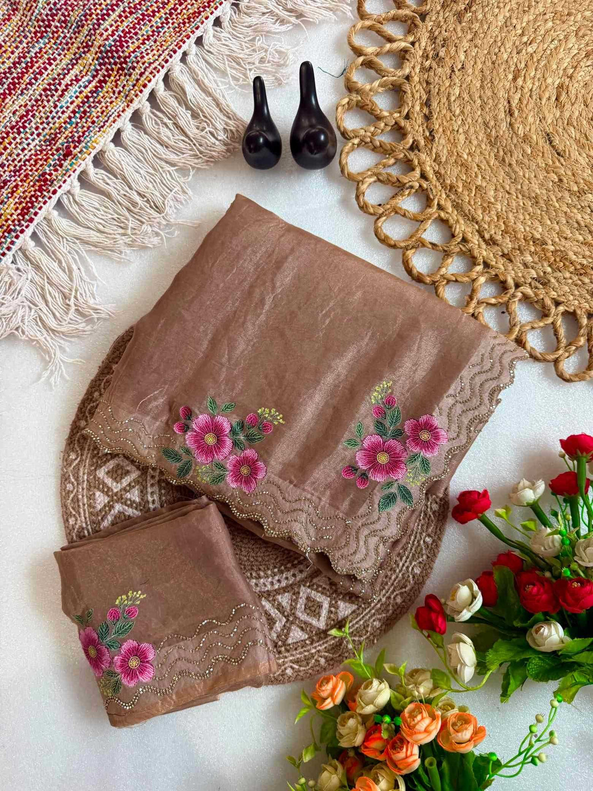 Akshvini Satin Designer Saree