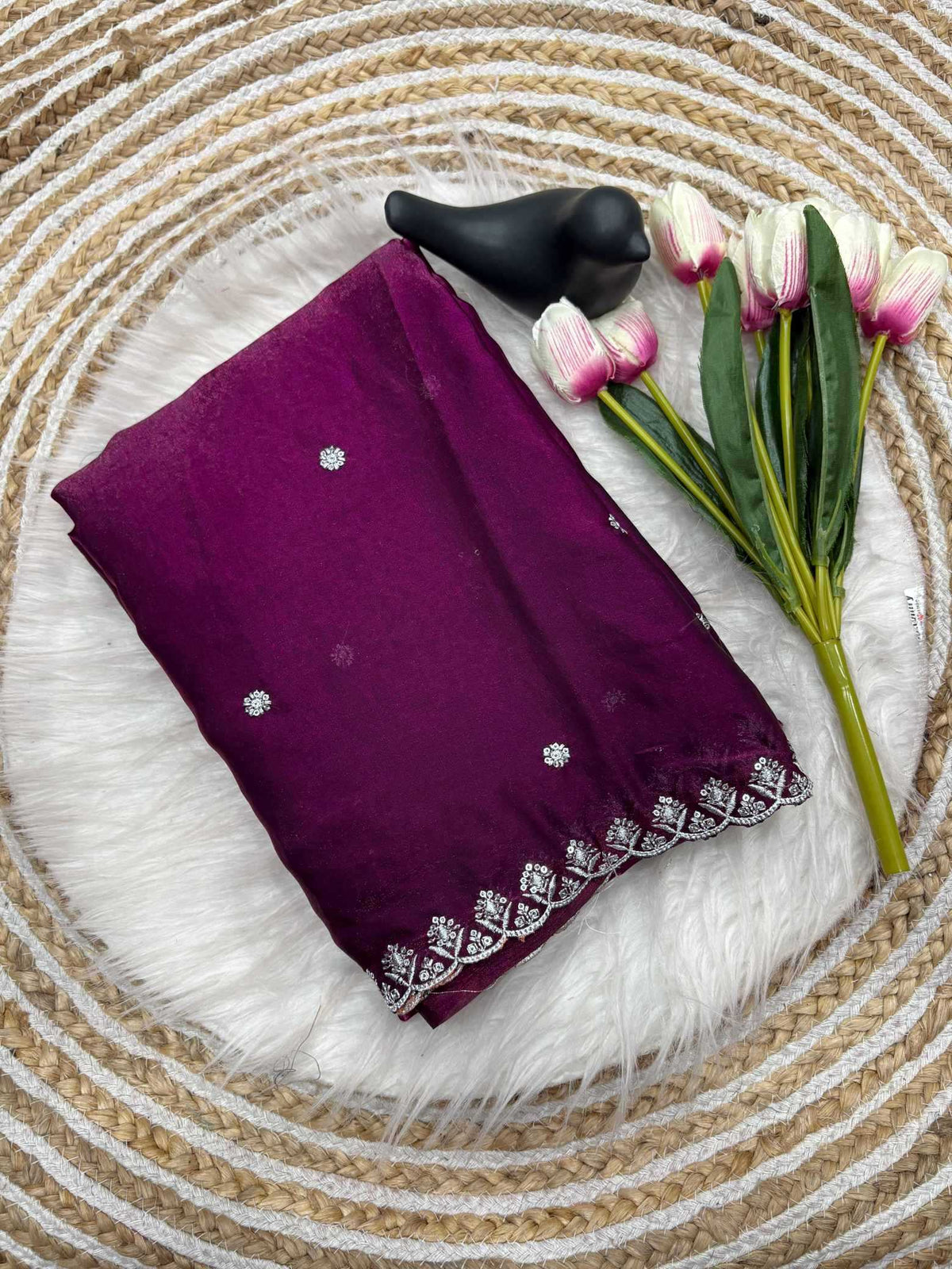 Anahika Space Silk Designer Saree