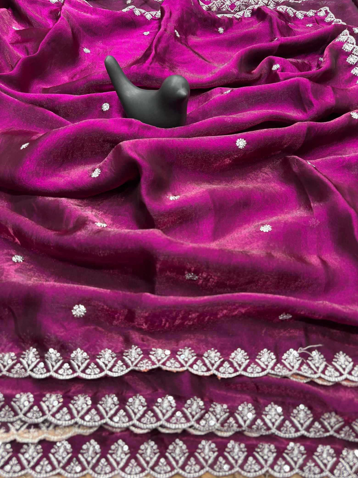 Anahika Space Silk Designer Saree