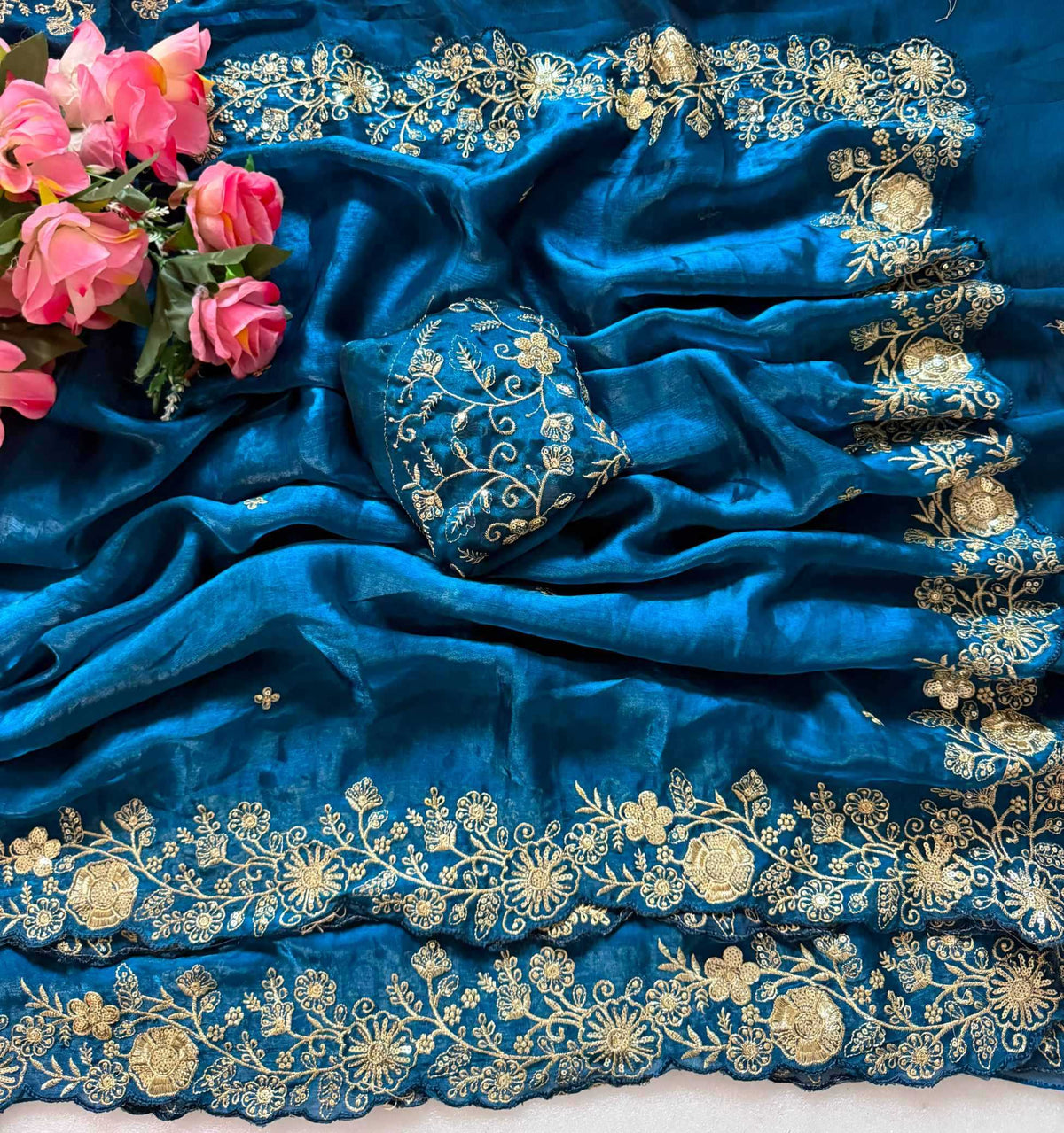 Anvitha Space Silk Designer Saree