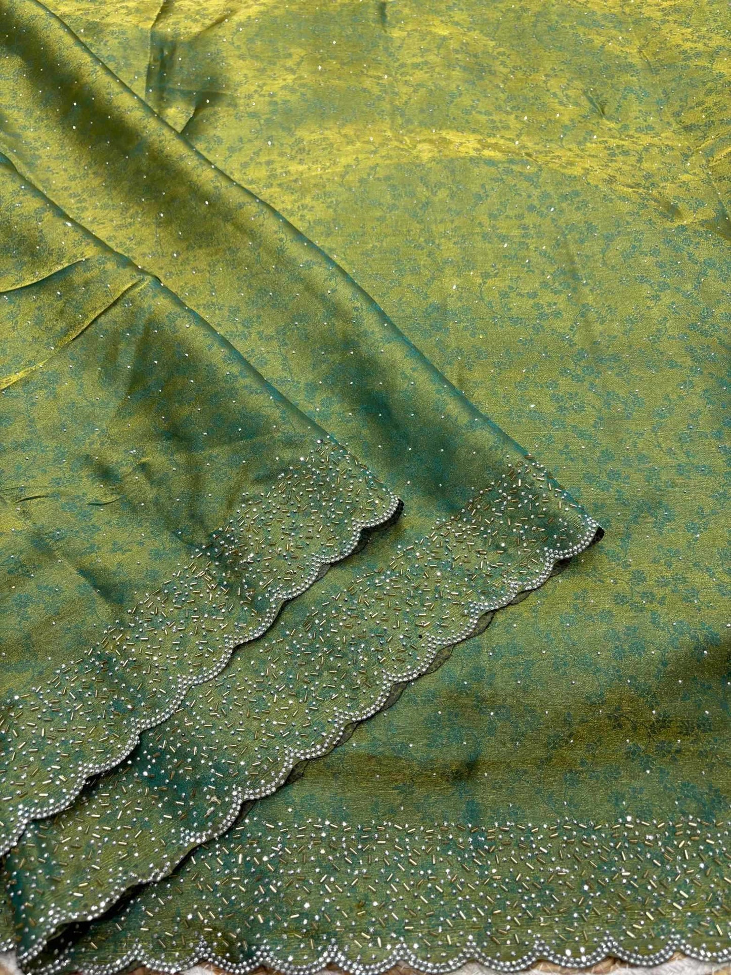 Satin Designer Saree