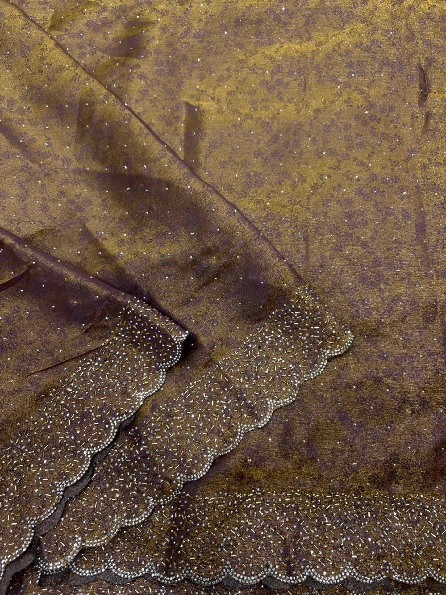 Satin Designer Saree