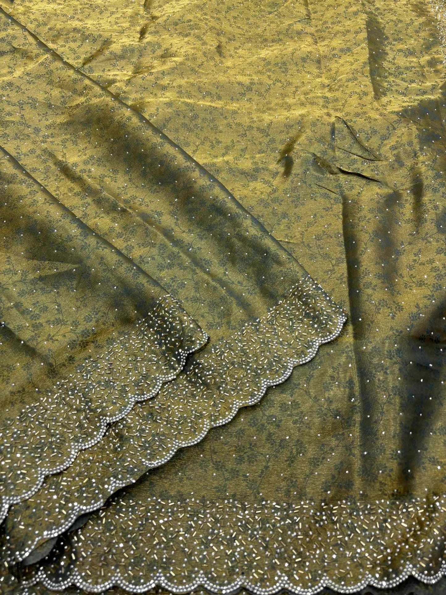 Satin Designer Saree