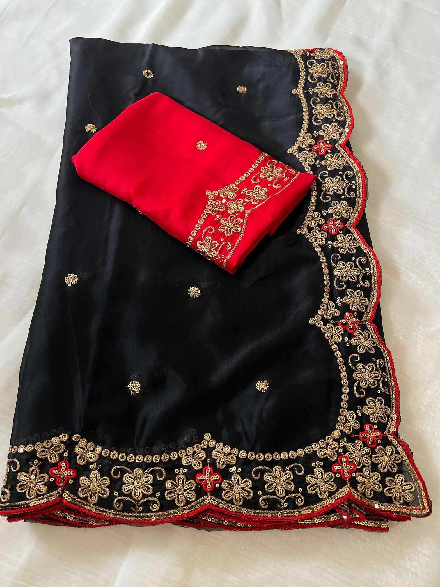 Rangoli Silk Party Wear Saree