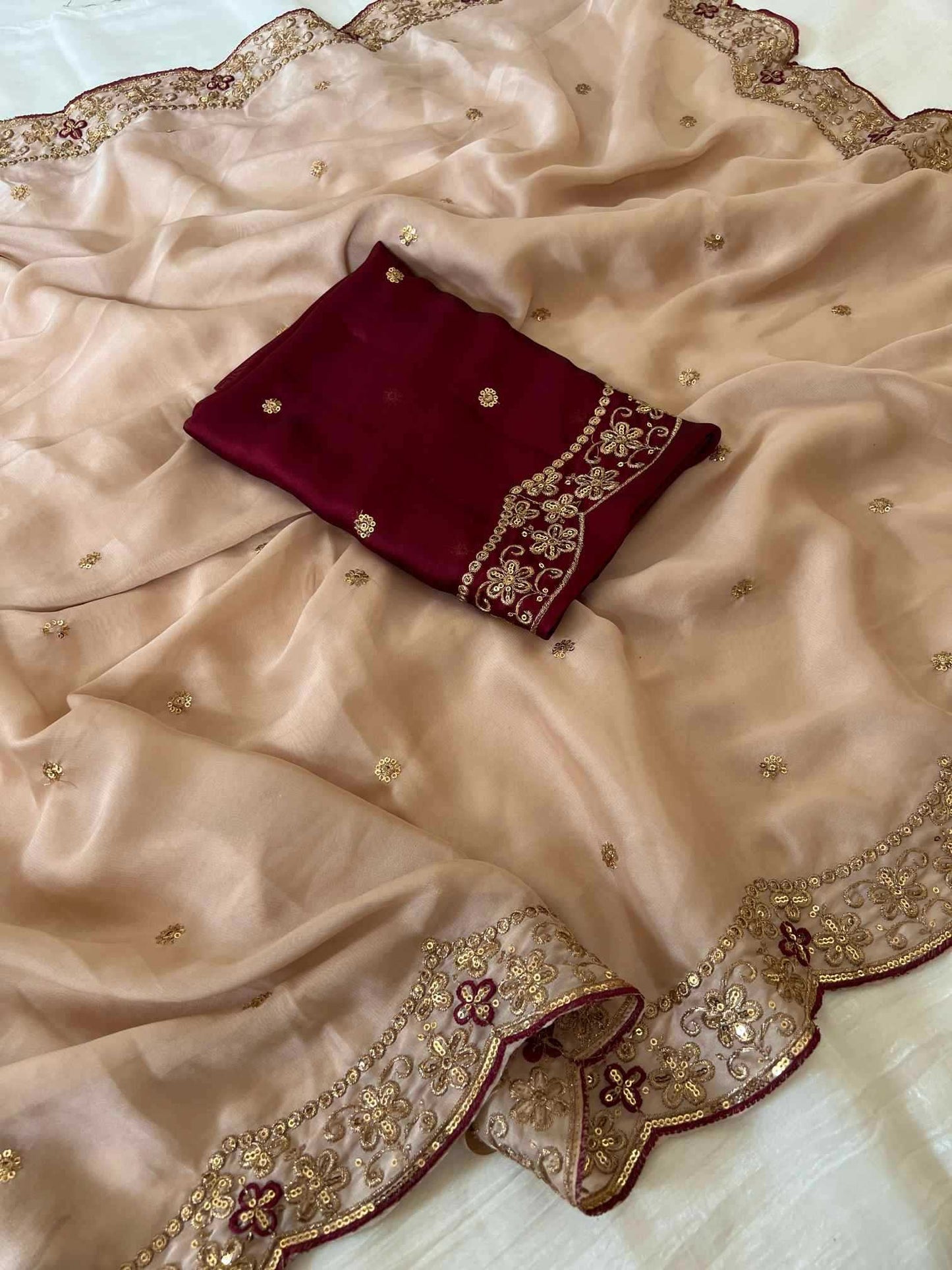 Rangoli Silk Party Wear Saree