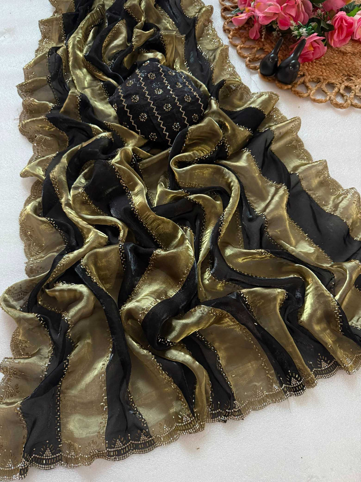 Space Silk Traditional Saree