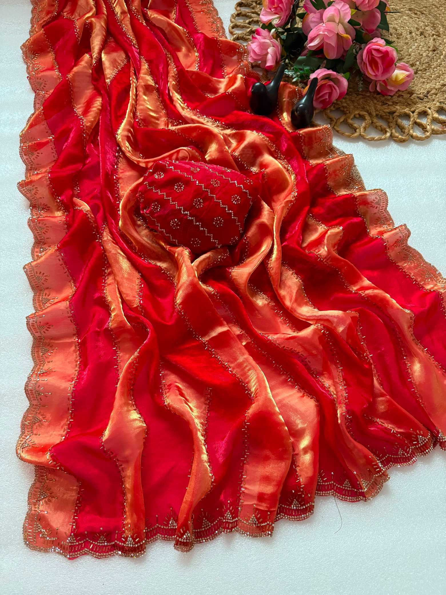 Space Silk Traditional Saree