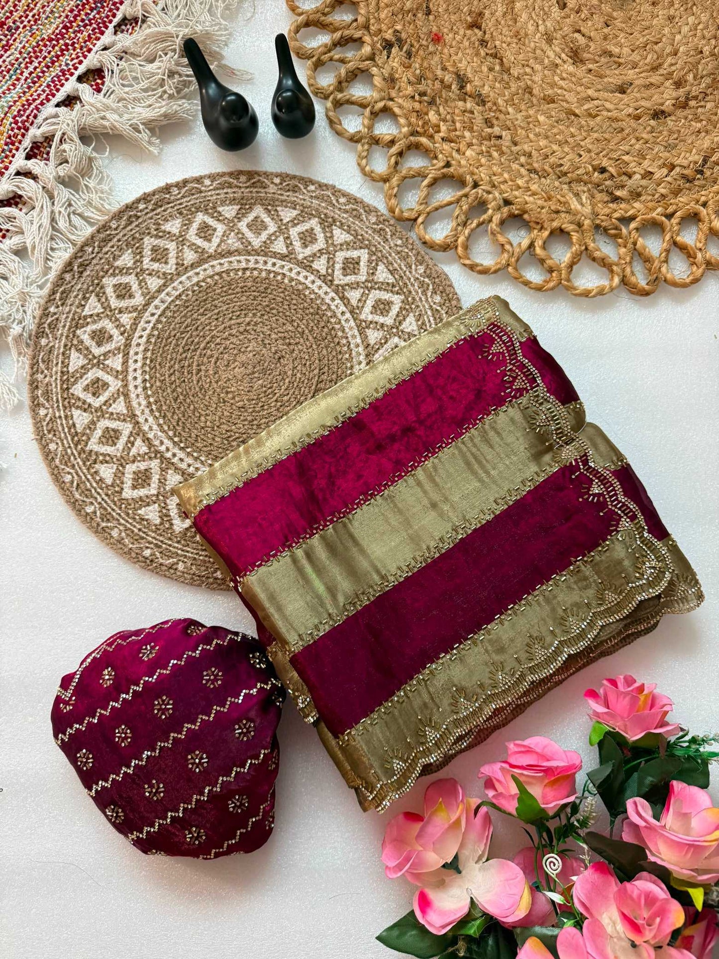 Space Silk Traditional Saree