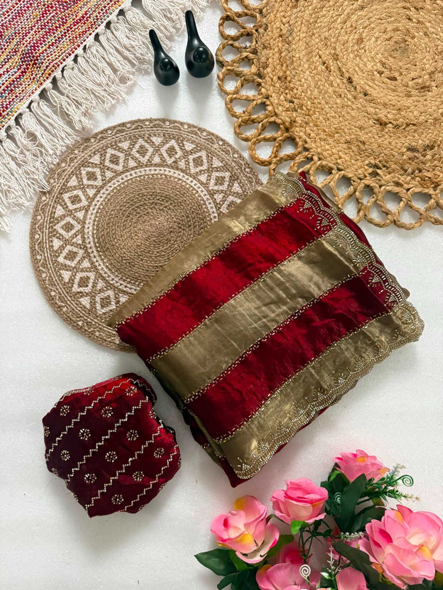 Space Silk Traditional Saree
