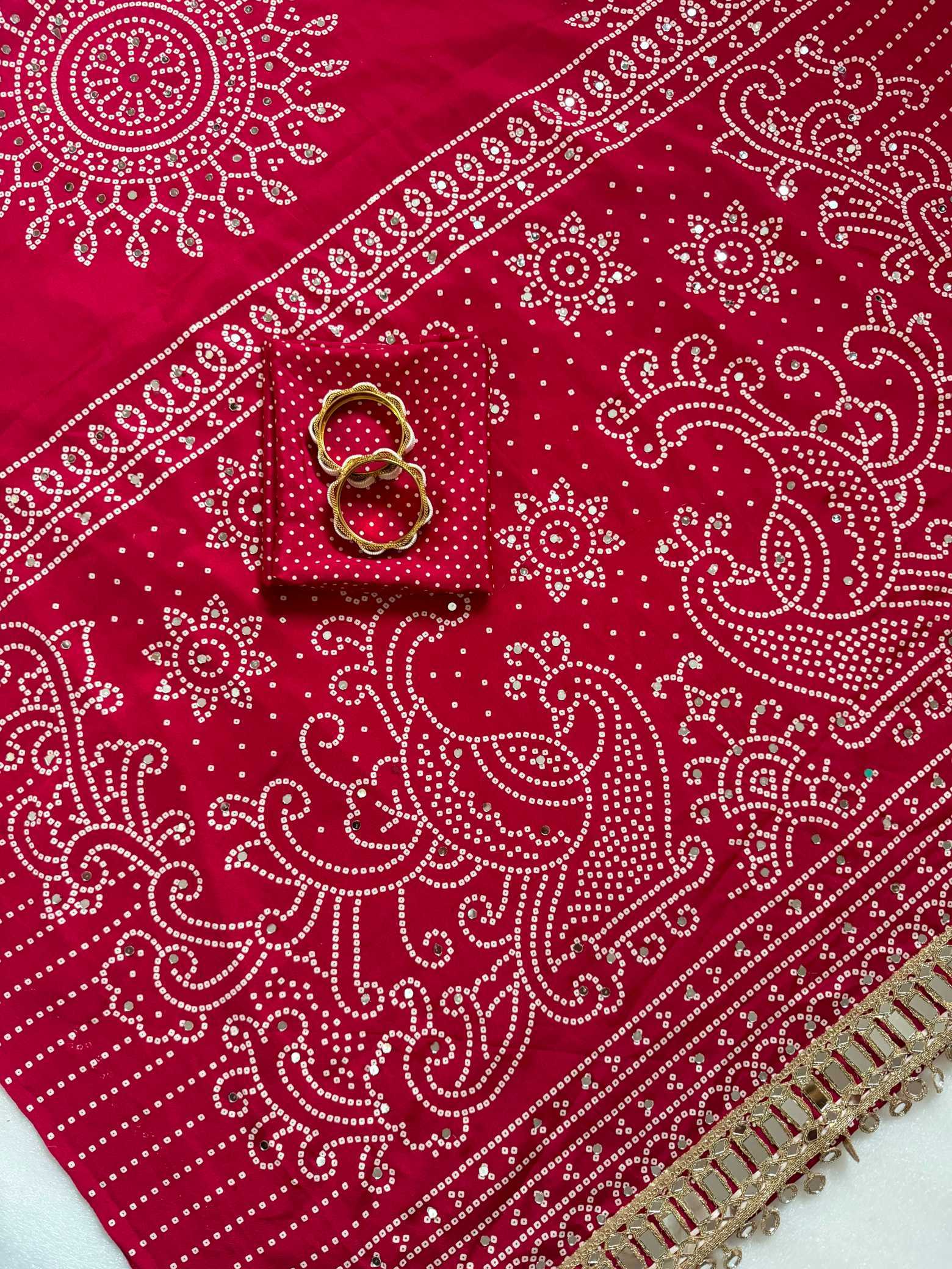 Satin Silk Printed Saree