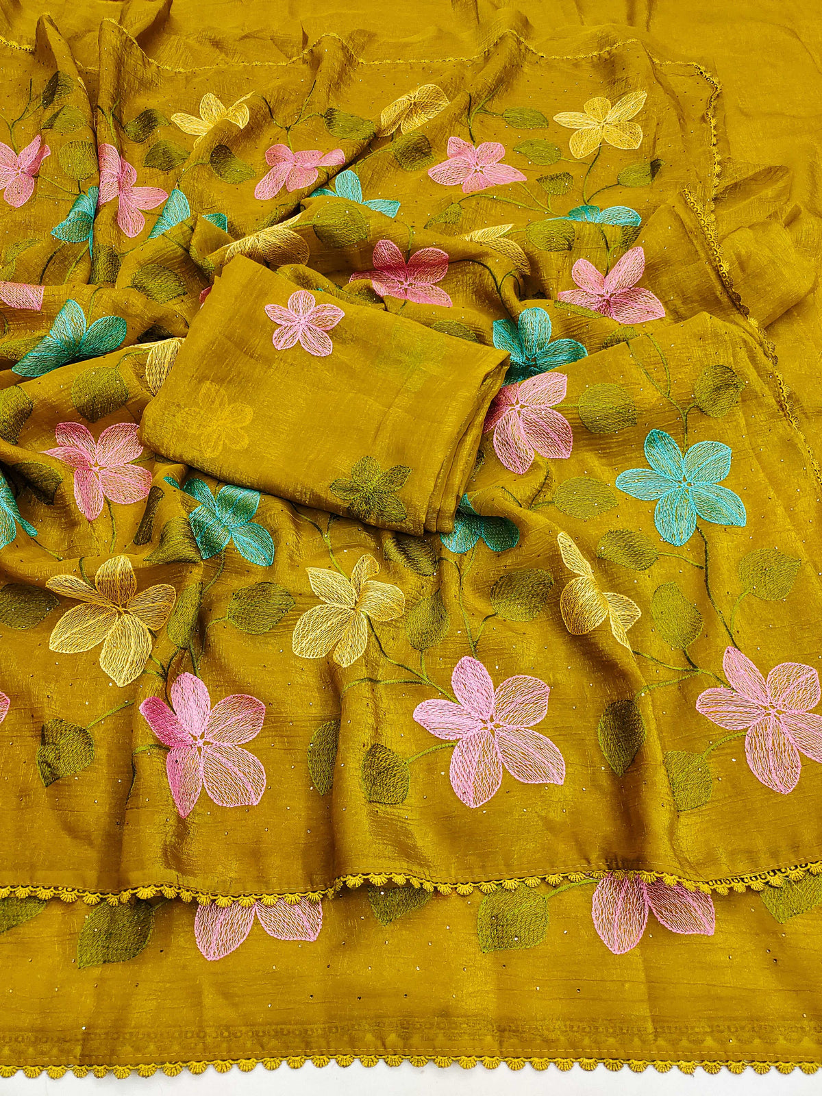 Florious Viscose Fancy Saree