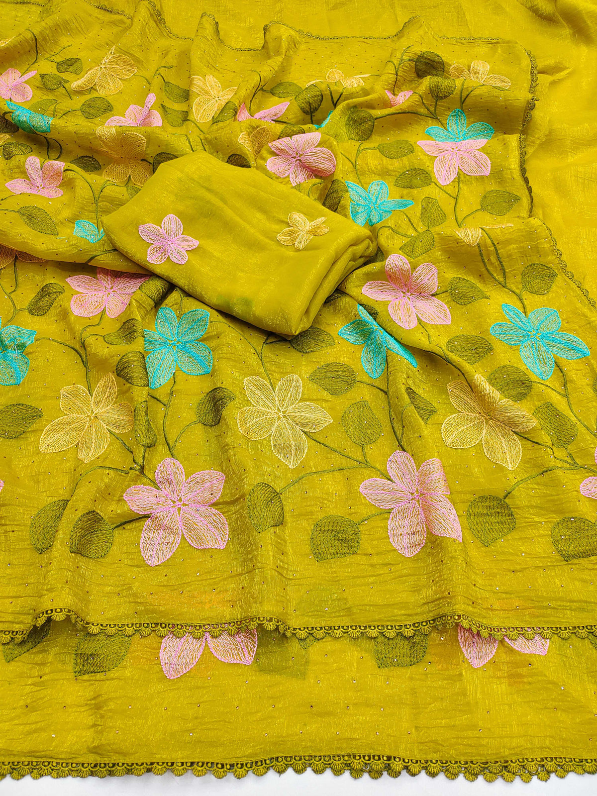 Florious Viscose Fancy Saree