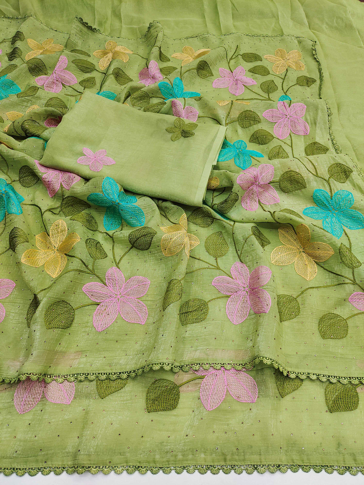 Florious Viscose Fancy Saree