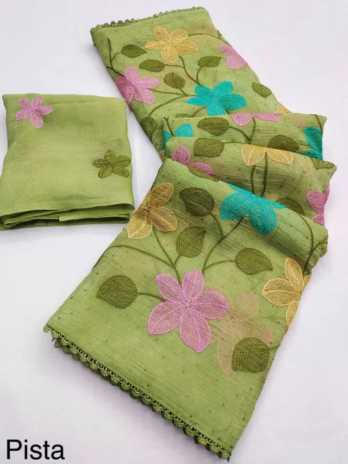Florious Viscose Fancy Saree
