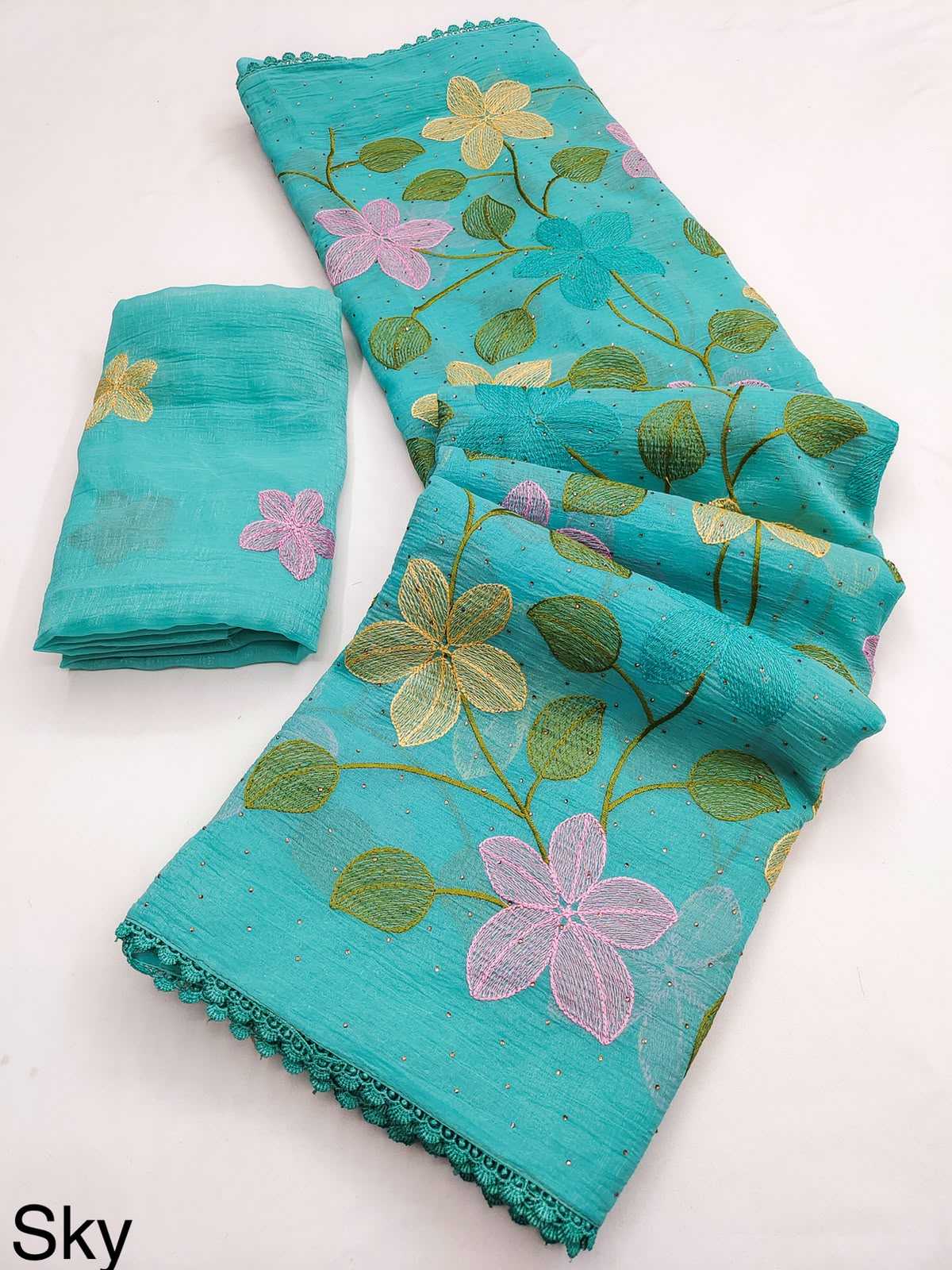 Florious Viscose Fancy Saree