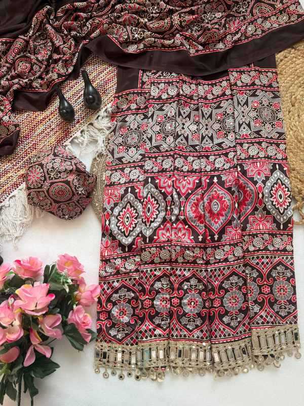 HIT Satin Printed Saree