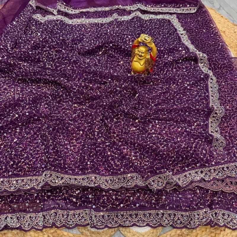 Naaz Soft Net Designer Saree