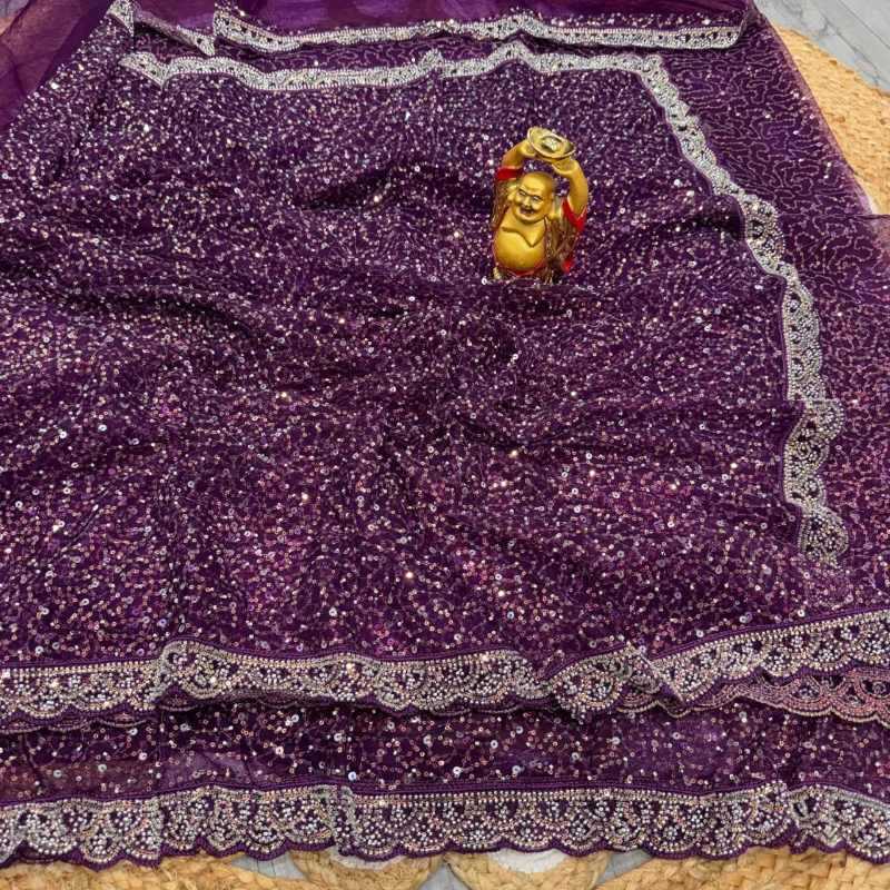 Naaz Soft Net Designer Saree
