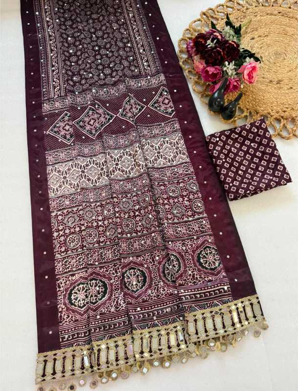 Navr Silk Designer Saree