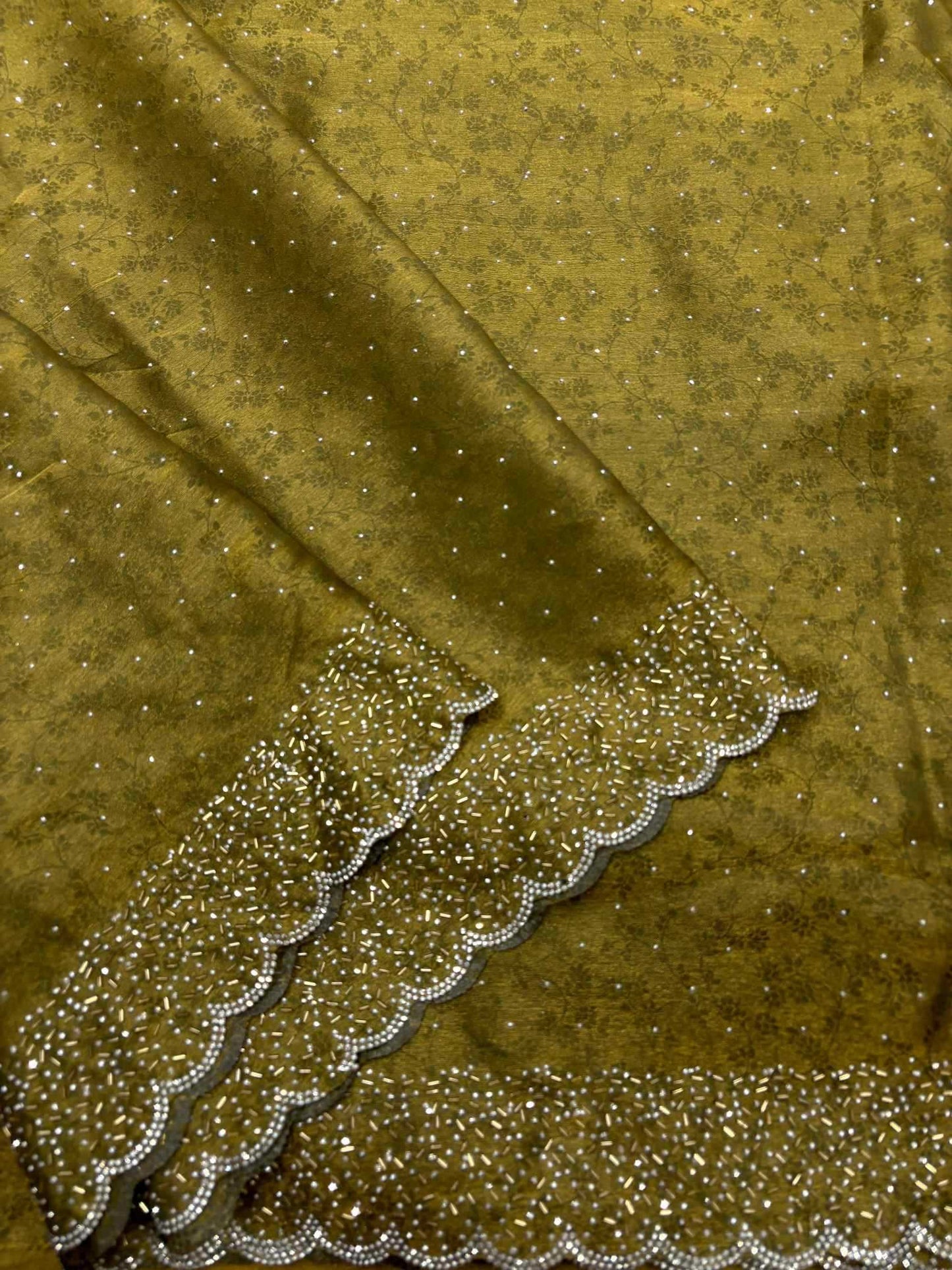 Satin Designer Saree