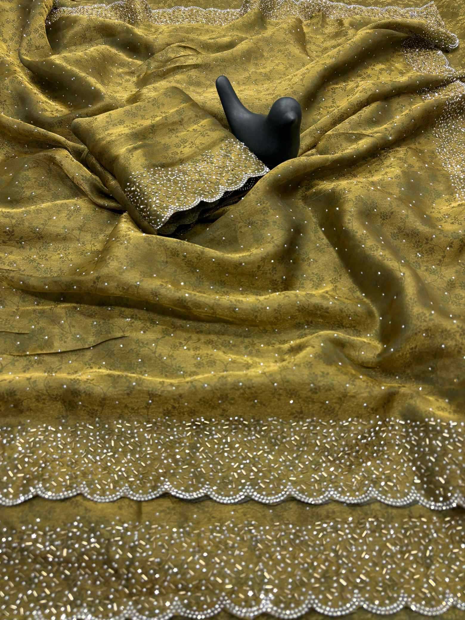 Satin Designer Saree