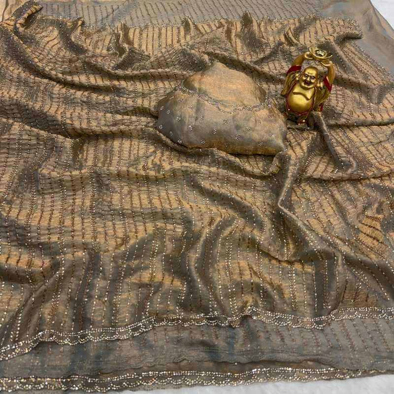 Ost Satin Traditional Saree