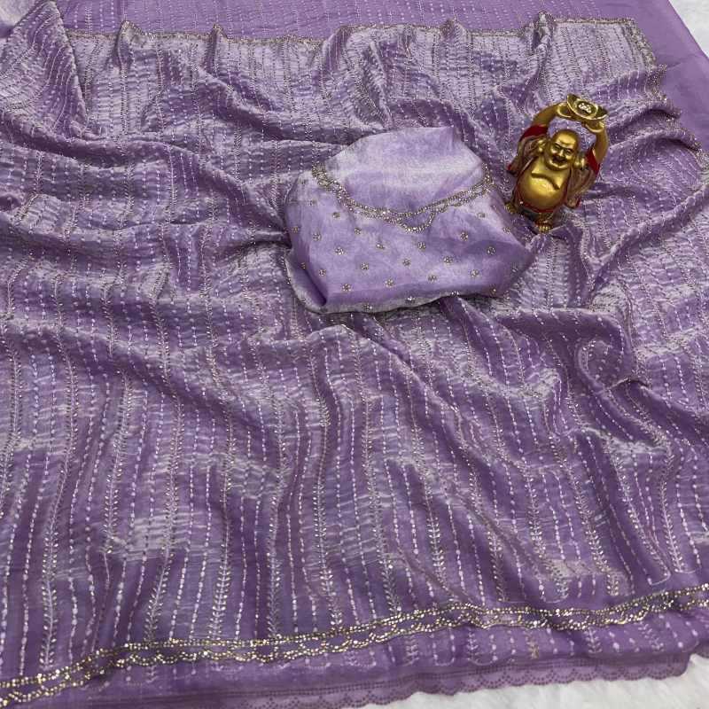 Ost Satin Traditional Saree