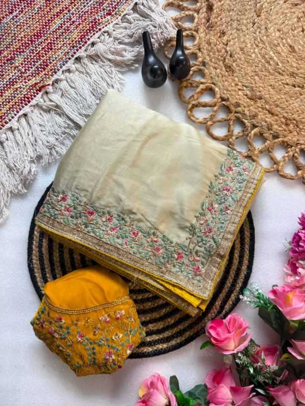 Pallu Rangoli Silk Designer Saree