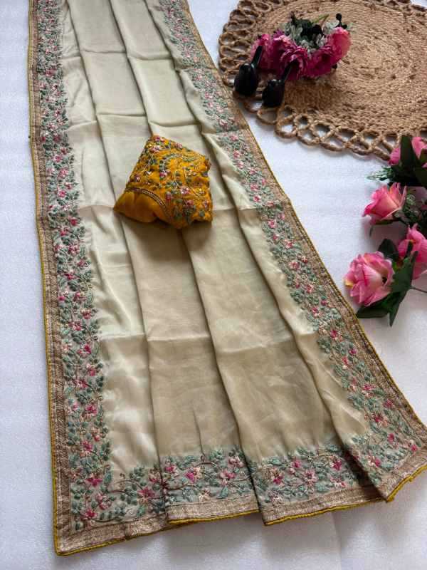 Pallu Rangoli Silk Designer Saree